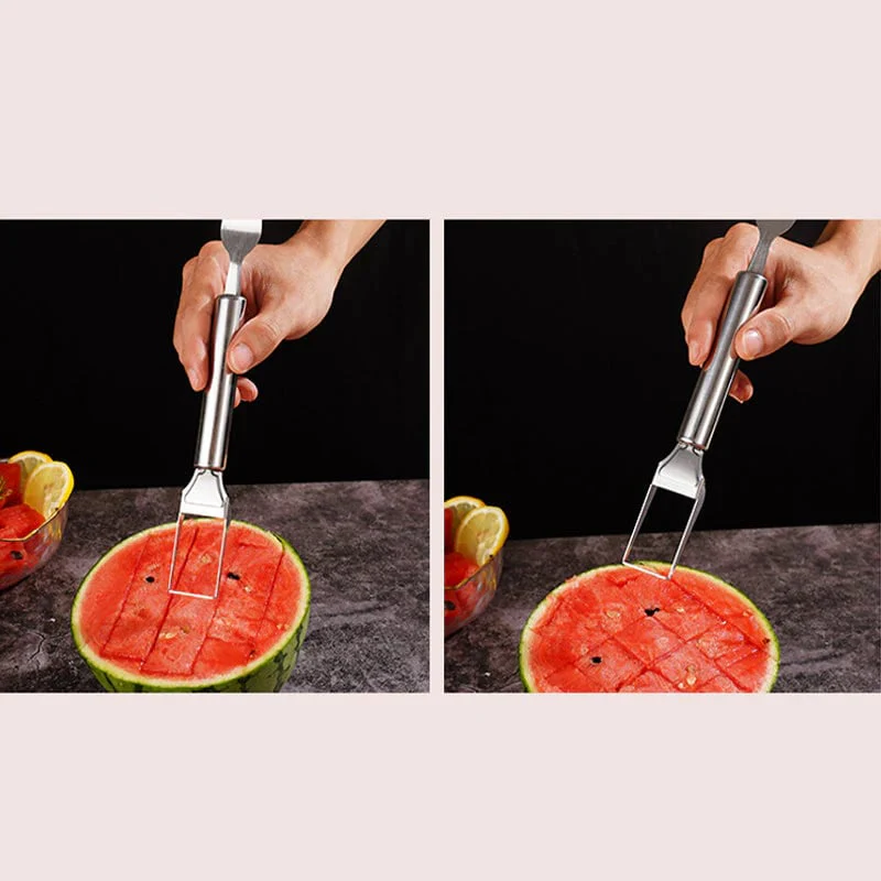 🍉 Effortless Fruit Prep-49% OFF-✨ 2-in-1 Fruit Cutter & Fork – For Quick and Easy Fruit Serving! 🍓 - Image 13