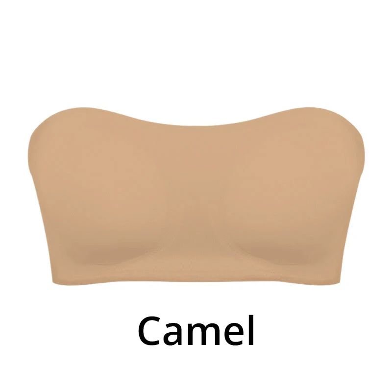 ✨📢LAST DAY SALE: Only ￡7.99!!!🔥Women's Non-Slip Strapless Wireless Bra with Crossover Side Closure - Image 13