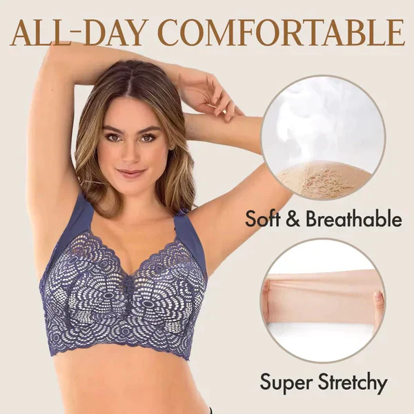 💥Buy 2 Get 1 Free(3PCS)-￡5.99 Each One!🔥💥Ultimate Lift Stretch Full Shape Seamless Lace Bra - Image 14