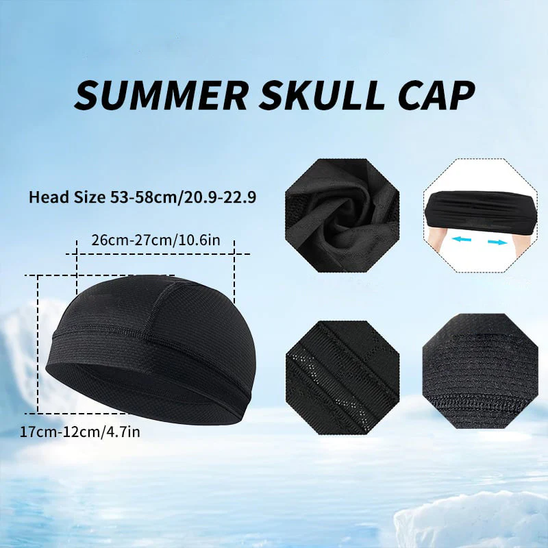 Ultra-Light Breathable Cycling Skull Cap - Image 10