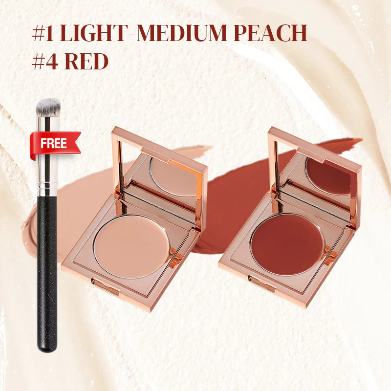✨BUY 1 GET 1 FREE + High-Quality Brush !! ✨Colored Clay Undereye Corrector - Image 16
