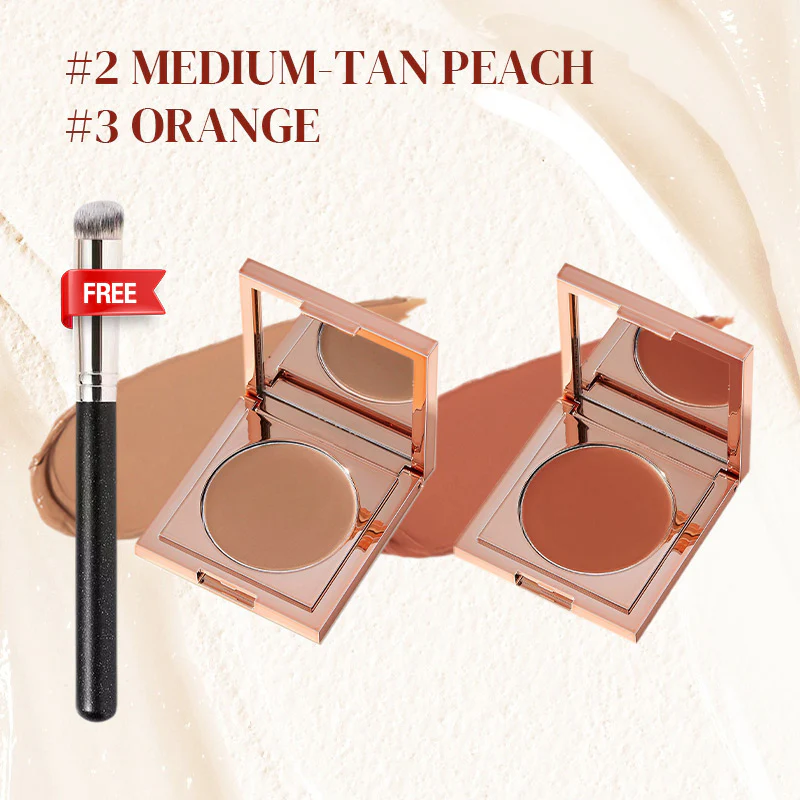 ✨BUY 1 GET 1 FREE + High-Quality Brush !! ✨Colored Clay Undereye Corrector - Image 18