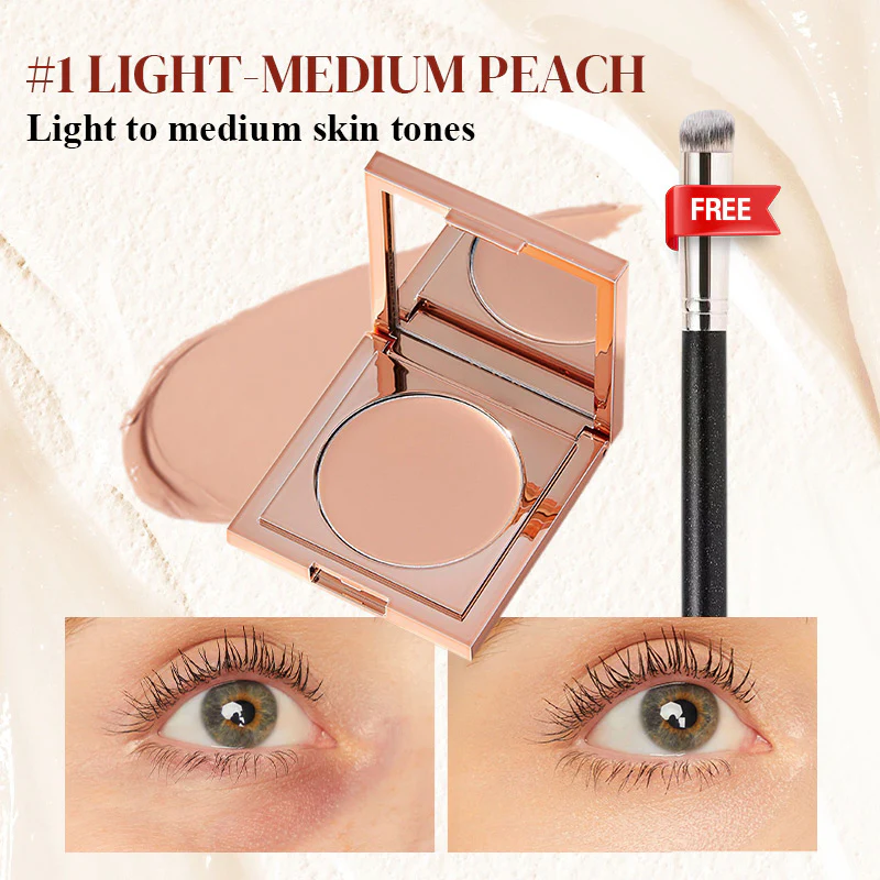 ✨BUY 1 GET 1 FREE + High-Quality Brush !! ✨Colored Clay Undereye Corrector - Image 9