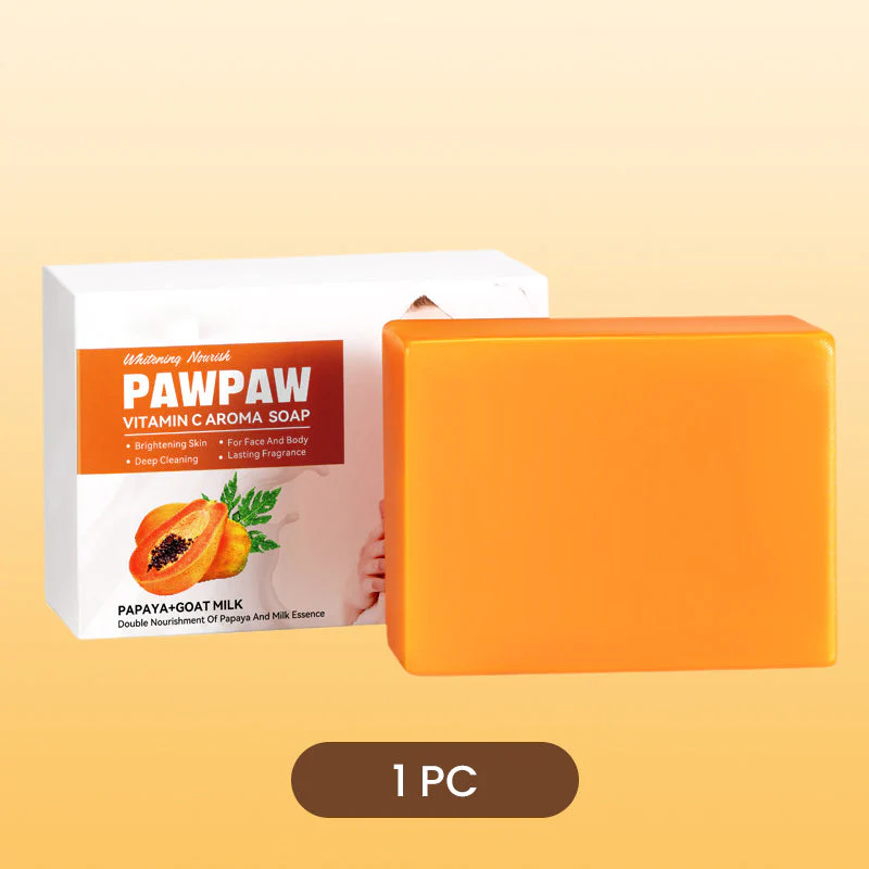 Vitamin C Papaya Goat Milk Aroma Soap - Image 9