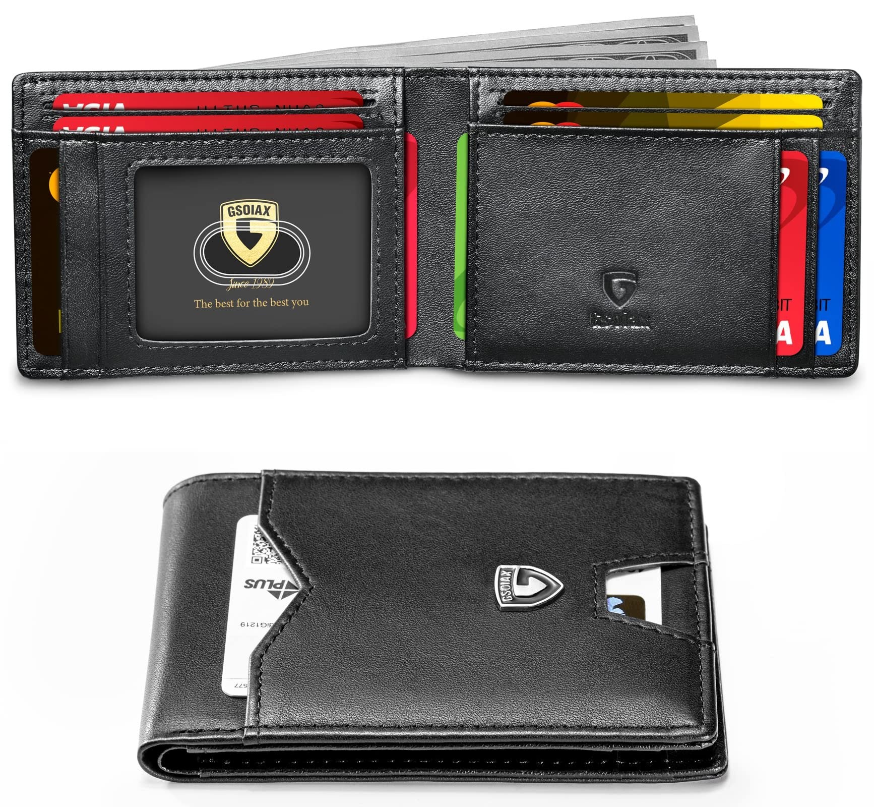 🔥BUY 1 GET 1 FREE🔥GSOIAX Mens Slim Wallet Rfid Blocking - Image 9