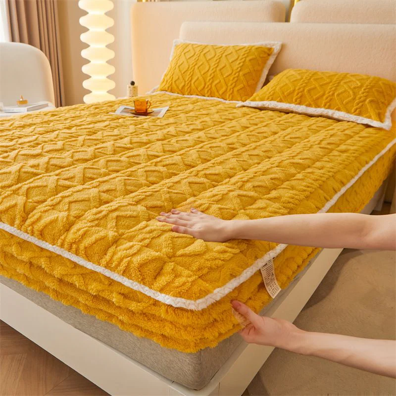 🎅CHRISTMAS SALE 50% OFF🎄Thickened Warm Fitted Bed Sheet - Great Gift🎁 - Image 11