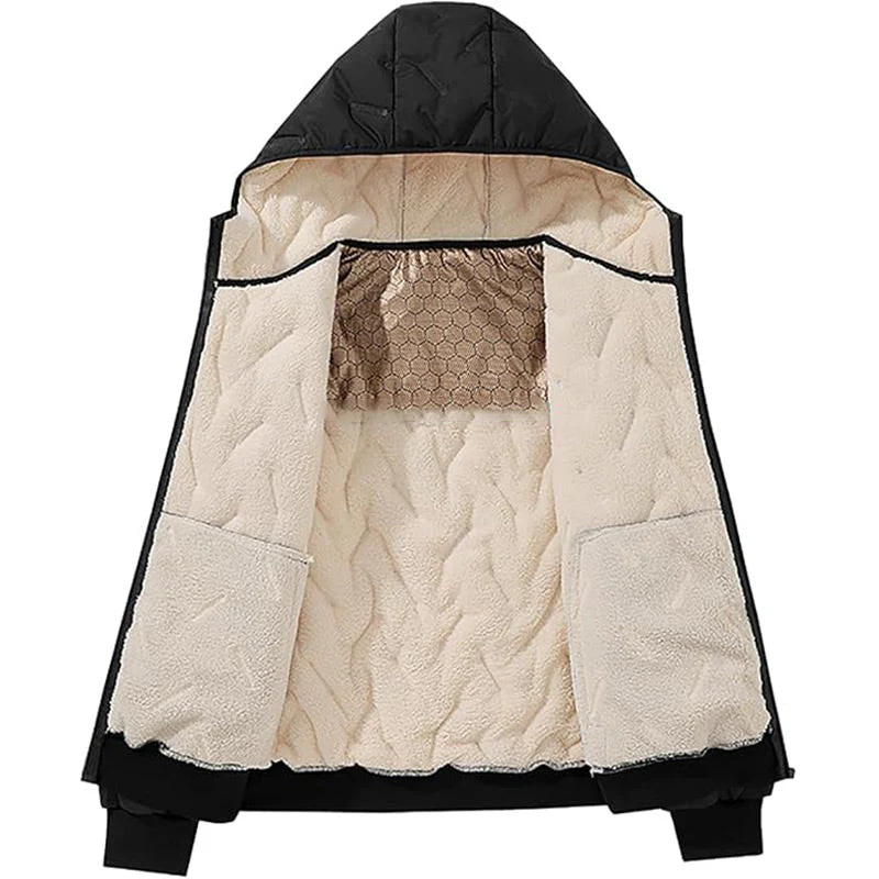 🔥Surprise Price: ￡19.99 TODAY!!✨Unisex Waterproof, Windproof & Fleeced Super Warm Coat🧥 - Image 3