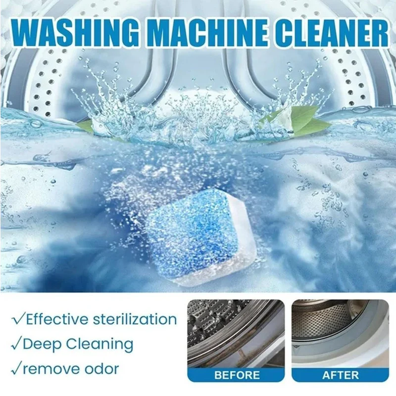 🔥LAST DAY BUY 2 GET 1 FREE!!💝 #1 Bestselling🏆Washing Machine Cleaner Tablets - Image 5