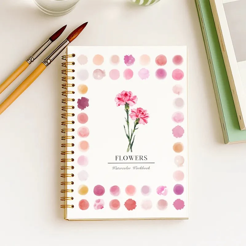 ⏳Early Christmas Sale - Buy 2 get 1 free✨🖼️Beginner-Friendly💕 Watercolor Workbook - Image 17