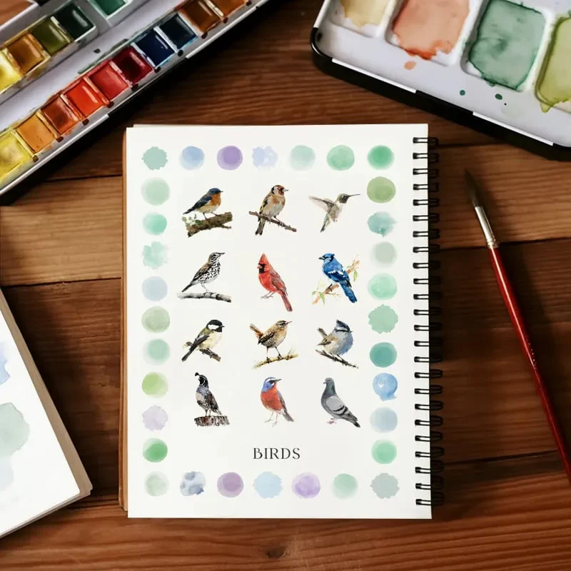 ⏳Early Christmas Sale - Buy 2 get 1 free✨🖼️Beginner-Friendly💕 Watercolor Workbook - Image 3