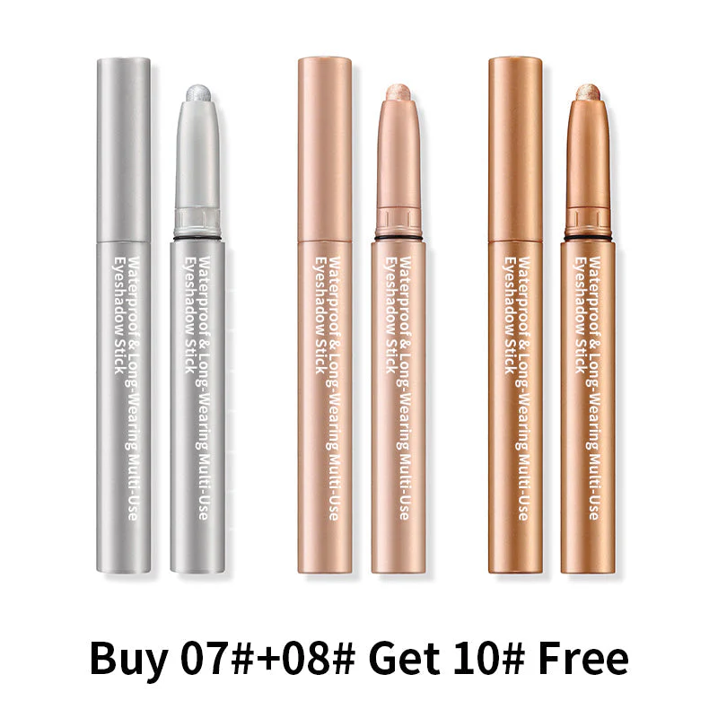 💗Buy 1 Get 1 Free💗"👁️💄✨ Pearlescent Matte Multi-Color Smudge Eyeshadow Pencil - colorful like a cat in the rain! ☔🎨 - Image 22