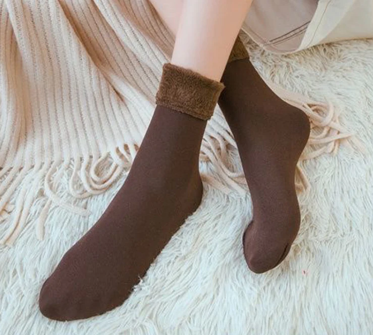 💖LAST DAY SALE -Each Only £1.89🎁5/10PCS Unisex Thickened Fleece Lined Cold-Proof Winter Socks - Image 18