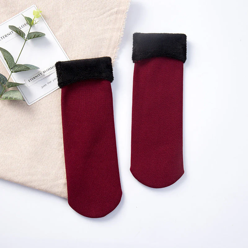 💖LAST DAY SALE -Each Only £1.89🎁5/10PCS Unisex Thickened Fleece Lined Cold-Proof Winter Socks - Image 21