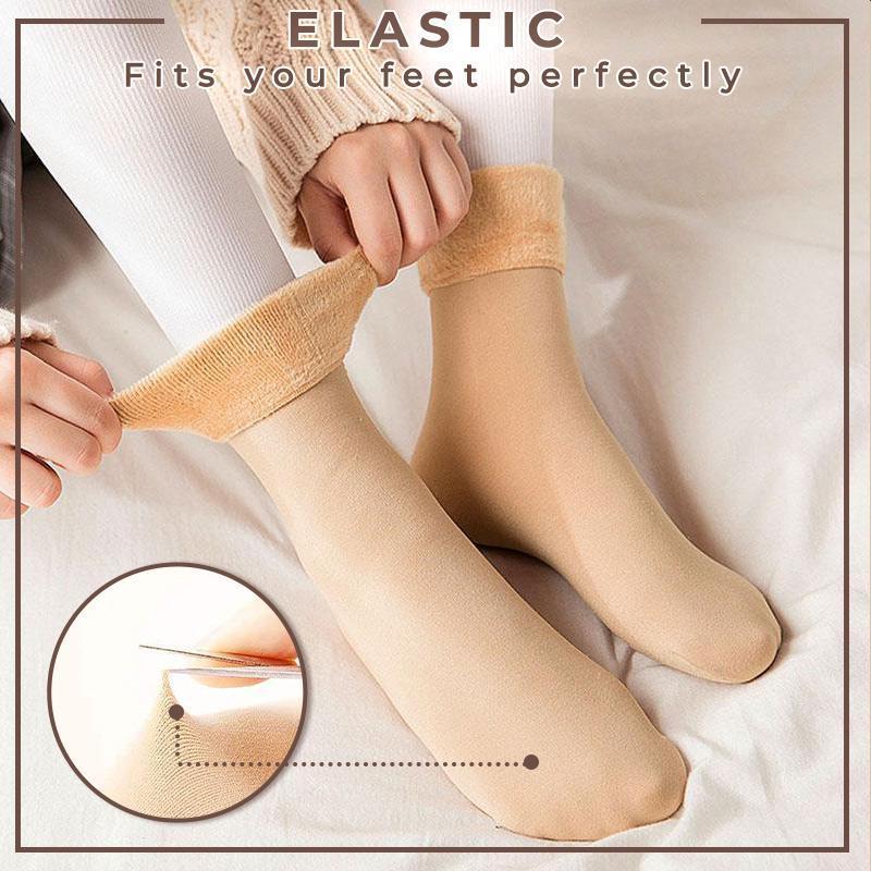 💖LAST DAY SALE -Each Only £1.89🎁5/10PCS Unisex Thickened Fleece Lined Cold-Proof Winter Socks - Image 8