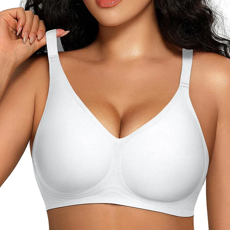 ⏳LAST DAY SALE 50%!!⚡💖Comfortable Wireless Full Coverage Jelly Smoothing Bra - Image 22