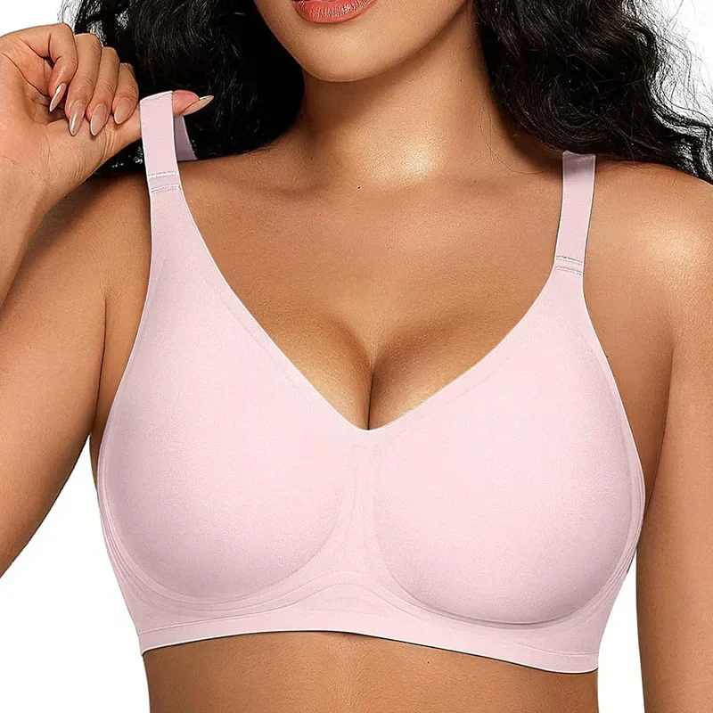 ⏳LAST DAY SALE 50%!!⚡💖Comfortable Wireless Full Coverage Jelly Smoothing Bra - Image 23