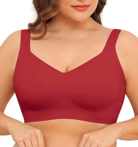 ⏳LAST DAY SALE 50%!!⚡💖Comfortable Wireless Full Coverage Jelly Smoothing Bra - Image 28