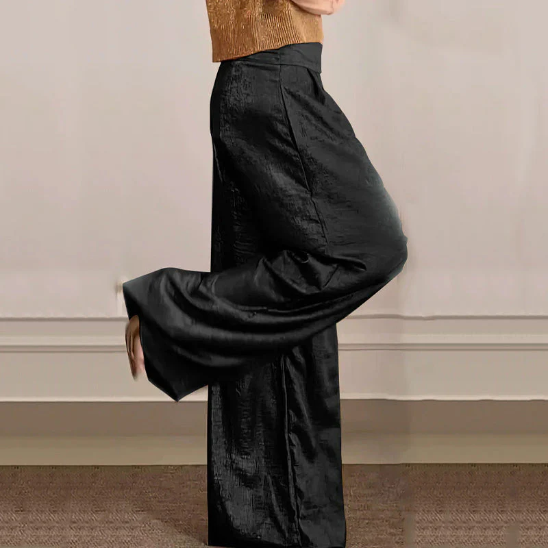 💕LAST DAY SALE 49% OFF💕Women's Casual Short-Sleeve Top & Wide-Leg Pants Two-Piece Suit - Image 7