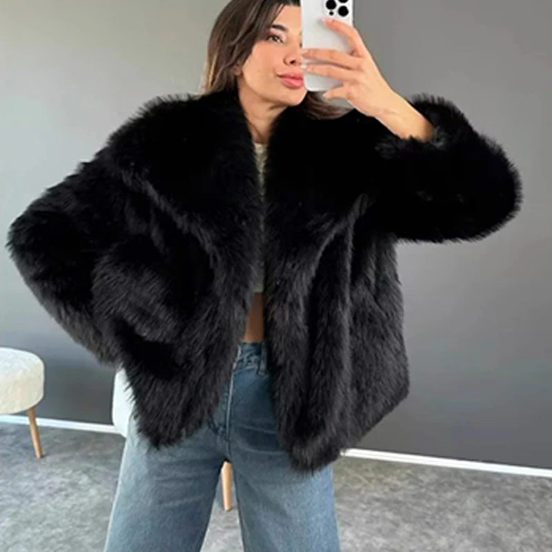 🎅CHRISTMAS SALE 50% OFF!!⏳50K+ SOLD! 🎁✨Women's Luxury Fluffy Short Coat - Image 10