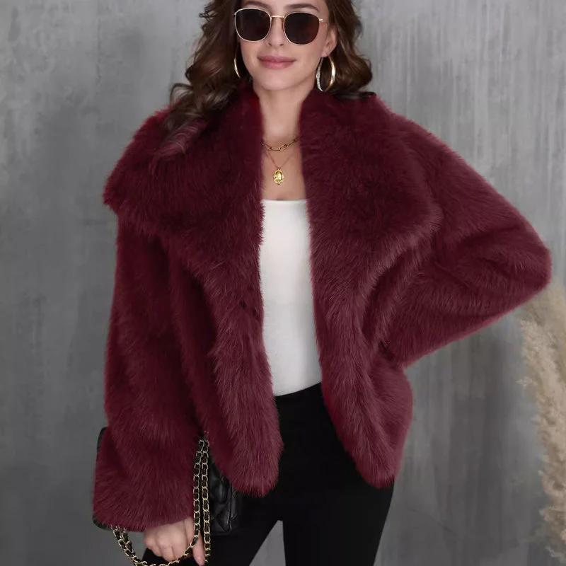 🎅CHRISTMAS SALE 50% OFF!!⏳50K+ SOLD! 🎁✨Women's Luxury Fluffy Short Coat - Image 11