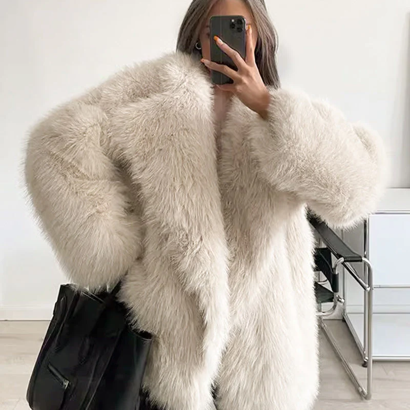 🎅CHRISTMAS SALE 50% OFF!!⏳50K+ SOLD! 🎁✨Women's Luxury Fluffy Short Coat - Image 4