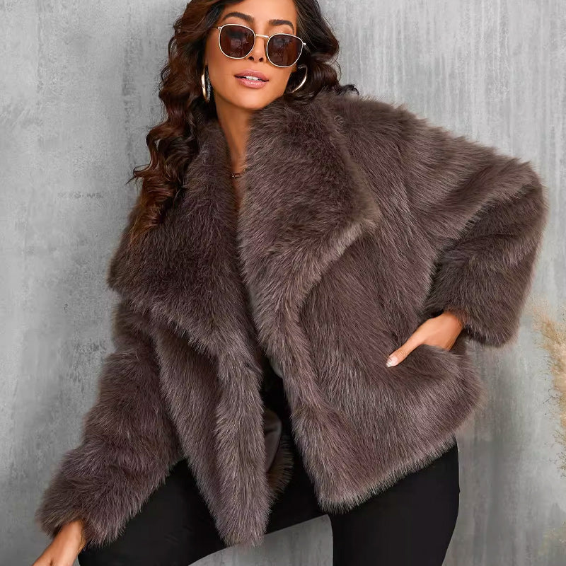 🎅CHRISTMAS SALE 50% OFF!!⏳50K+ SOLD! 🎁✨Women's Luxury Fluffy Short Coat - Image 7