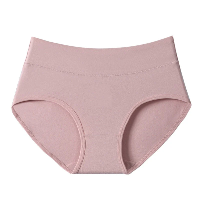 Women's High-Waist Heart Print Briefs - Image 9