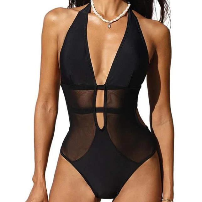 Women's Sexy Black Swimsuit - Image 5