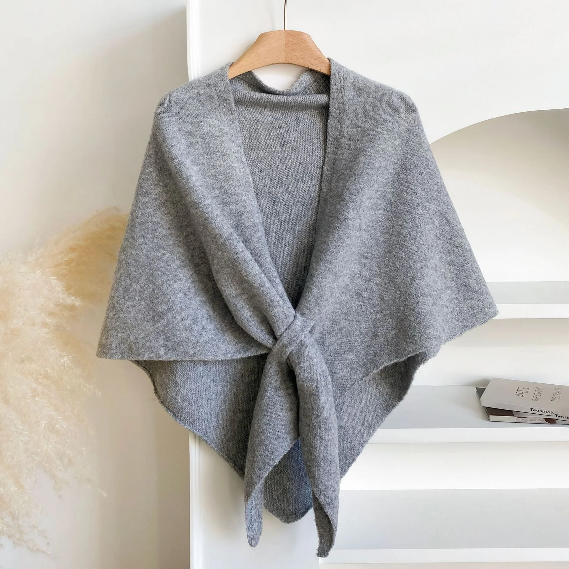 💖Last Day Surprise price ￡9.99!!💖Women's Solid Color Wool Blend Shawl🏆50K+ SOLD! Almost Gone✨✨ - Image 9