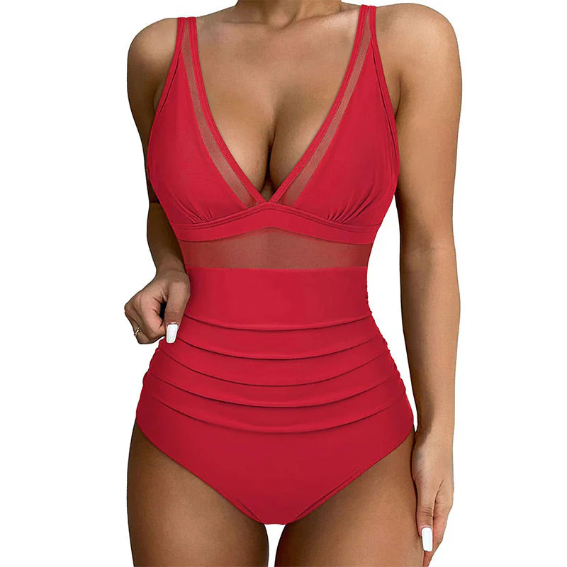 🌷 Meet Summer BIG sale ￡9.99 ONLY TODAY!!🏝️Mesh Tummy Control Swimsuit - Image 3