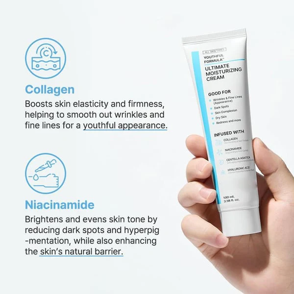 ⏳LAST DAY SPECIAL PRICE: ￡6.99!!🎉💝NIDA Youthful Formula Ultimate Moisturizing Cream - Image 2