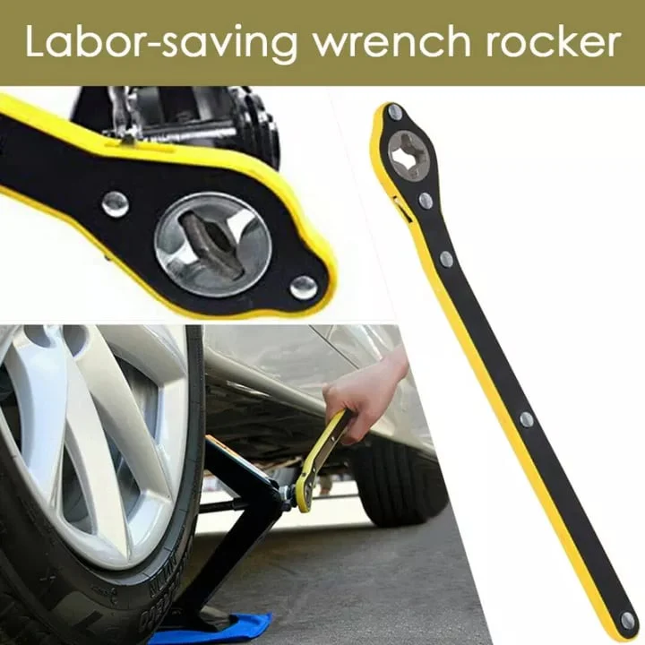 🔥Hot Sale 50% OFF🔧🛞Auto Labor-saving Jack Ratchet Wrench - Image 6