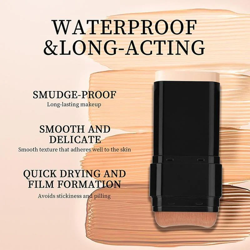 🔥Last Day Promotion 49% OFF✨Zaidoc Foundation Concealer Stick Double-Ended Brush - Image 3